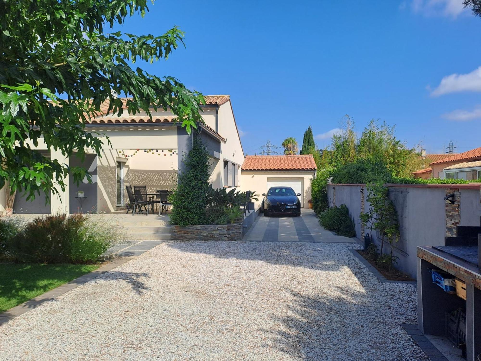 Belle Villa Avec Piscine Vue Montagne A 10 Mn De La Mer A Argeles Extérieur photo